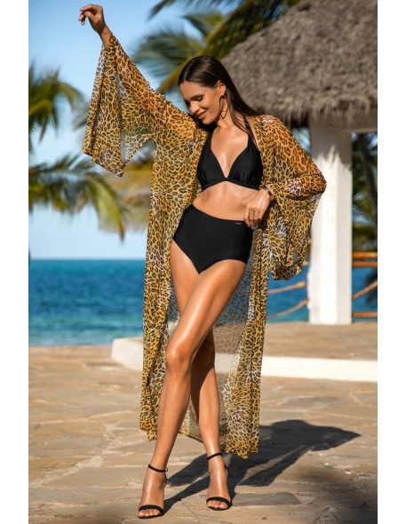 Beach pareo cover-up with wide sleeves 285/03