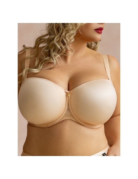 Bra strapless Krisline Fortuna mhm beige comfort