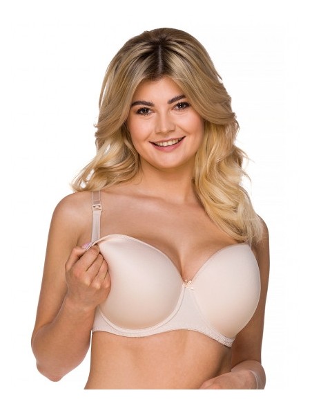 Bra for feeding padded gładki Lupoline MK 3109