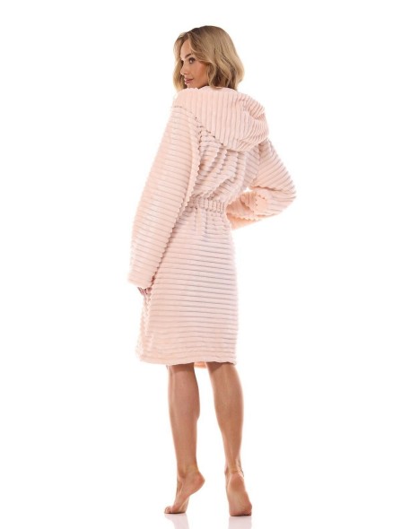 Szlafrok damski ciepły L&L Robin 2416, z...