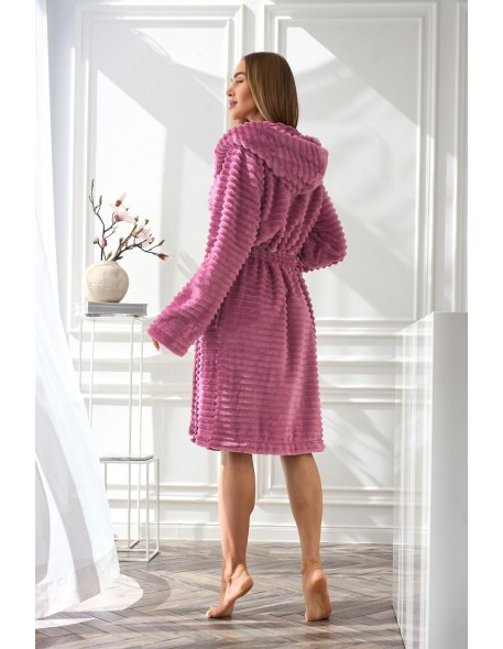 Szlafrok damski ciepły L&L Robin 2416, z...