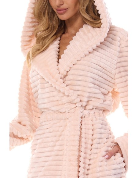 Bathrobe ladies' ciepły L&L Robin 2416