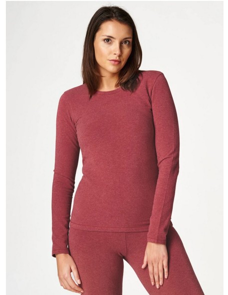 Undershirt ladies' long sleeves hot touch Key...