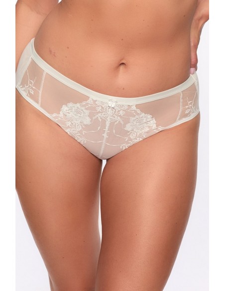 Majtki damskie Nellie 1282 Gaia ecru, idealne na co dzień