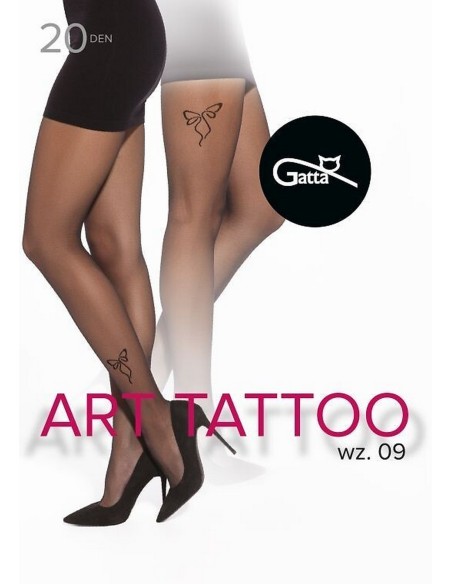 Art tattoo 09- rajstopy 20 den Gatta