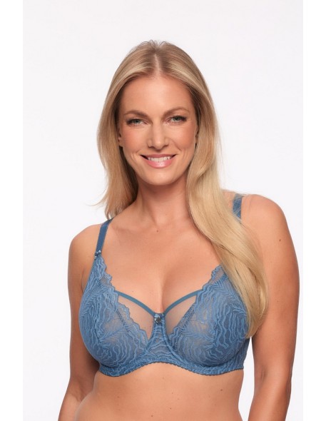 Biustonosz soft Jessia Gaia 1229 niebieski, z...