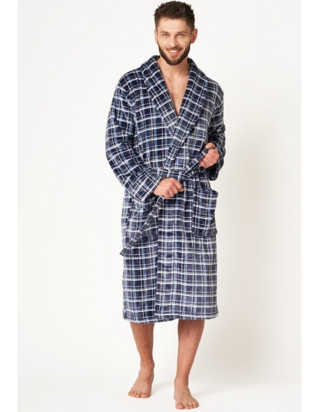 Men's thick bathrobe Key MGL 432 
