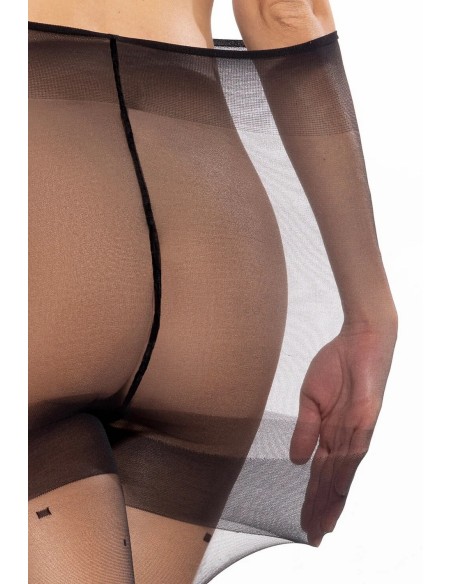 Body plus size fashion- 02 rajstopy wzorzyste Gatta