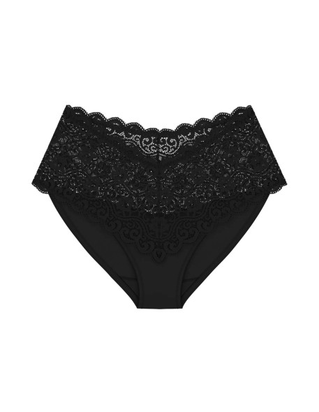 High-waisted panties Triumph Amourette Maxi black