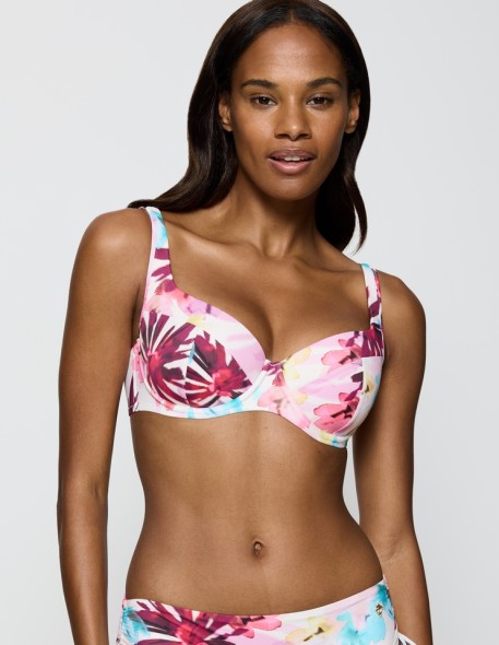 Biustonosz kąpielowy Triumph Summer Fleur Wp 01 pink