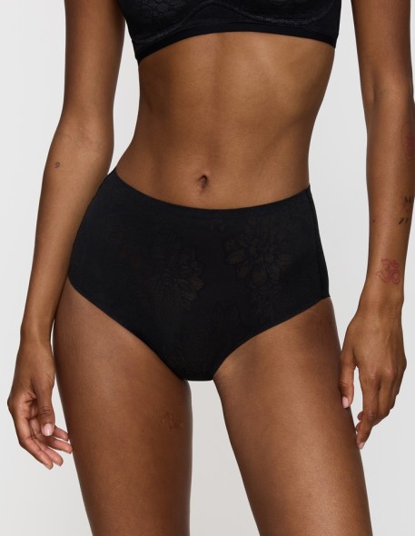 Majtki z wysokim stanem Triumph Fit Smart Maxi Ex black