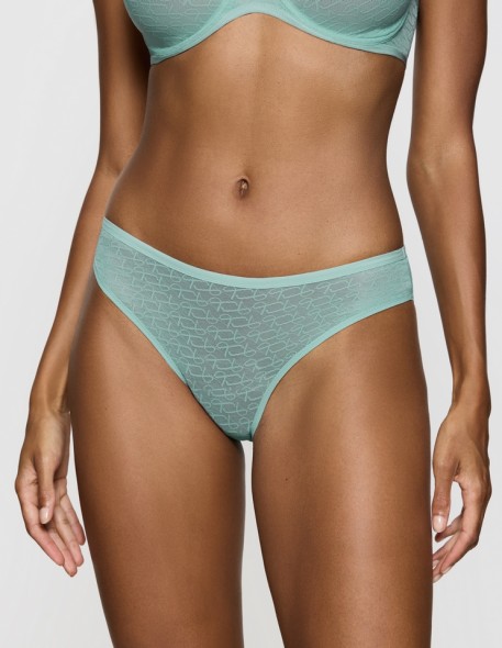 Figi damskie Triumph Signature Sheer Tai Ex misty turquoise