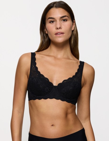 Lace bra Triumph Amourette Whp black
