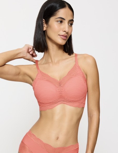 Lace bra Triumph Lift Smart P Ex cameo