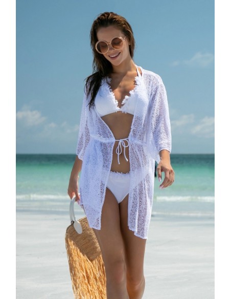 Ażurowa tunic plażowa pareo bedspread Primo