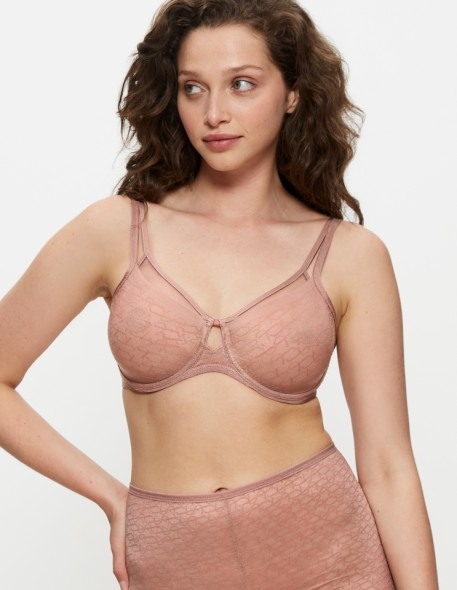 Bra minimizer Triumph Signature Sheer W01 Ex toasted almond