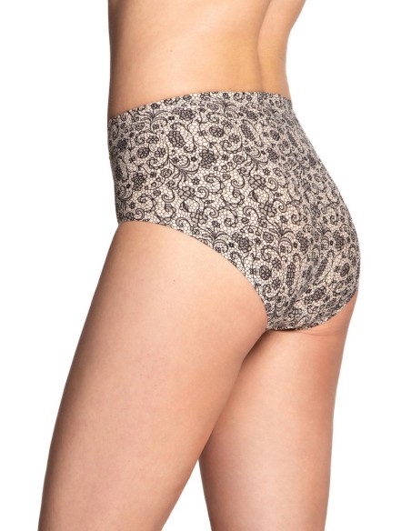 Figi damskie midi l-pol5033md-n Lama