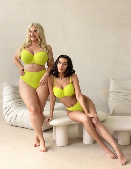Bra bathing balkonette Krisline Lemon mhm cytryna