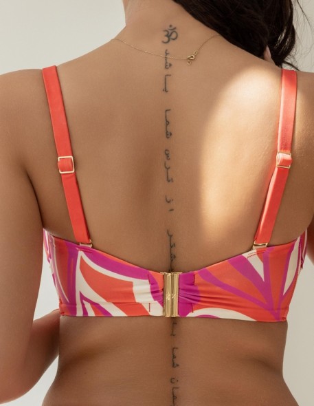 Biustonosz kąpielowy balkonette Krisline Twist,...