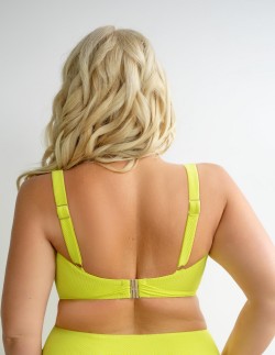 Bra bathing soft full cup Krisline Lemon cytryna 2