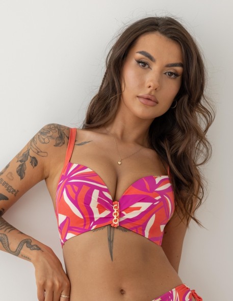 Push up bra swimsuit brassiere Krisline Twist 