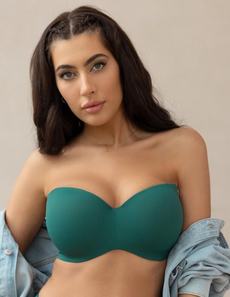 Krisline Tarifa balcony swim bra 