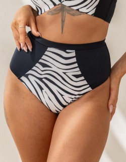 Panties swim brazilians with wysokim stanem Krisline Tropea