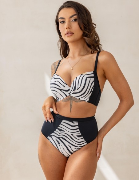 Panties swim brazilians with wysokim stanem Krisline Tropea