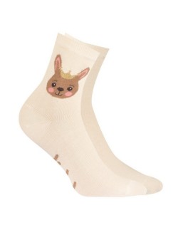 Socks patterned girly 6-11 lat Gatta Wola