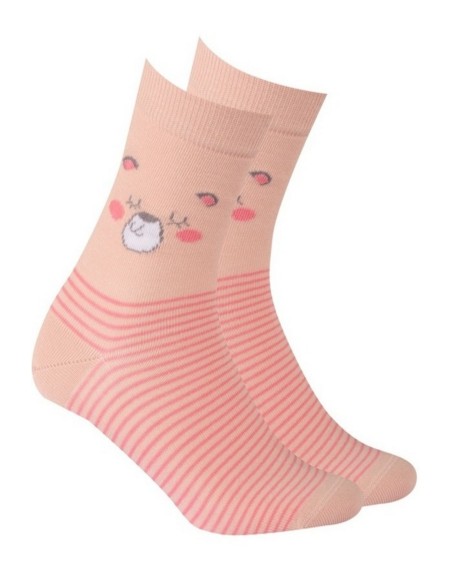 Skarpetki wzorowane dziewczęce 6-11 lat Wola