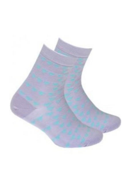Socks patterned girly 6-11 lat Gatta Wola