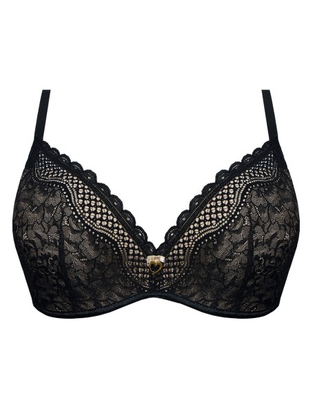 Biustonosz bez fiszbin push-up Nipplex Clarisa 