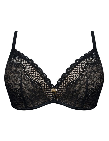 Biustonosz bez fiszbin push-up Nipplex Clarisa 