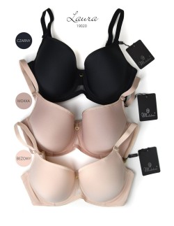 Biustonosz gładki spacer Laura Mediolano 19020 beż  2