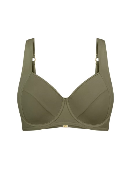 Góra od bikini z fiszbinami Triumph Summer Twist W 01 sage green