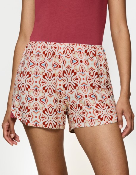Spodenki piżamowe Triumph Aura Spotlight Shorts blue combination