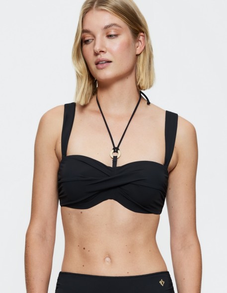 Bardotka kąpielowa Triumph Summer Twist Dp black