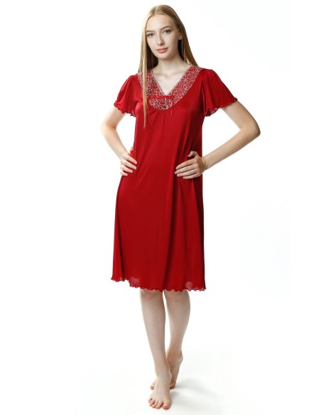 Shirt night women's with wiskozy Mewa Doris 6076