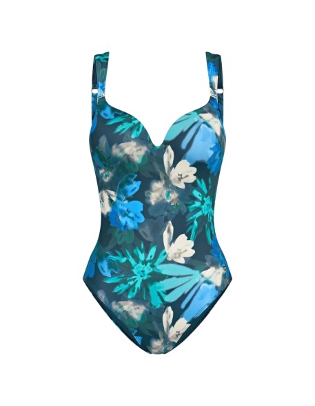 Kostium kąpielowy jednoczęściowy Triumph Summer Fleur Owp turquoise 