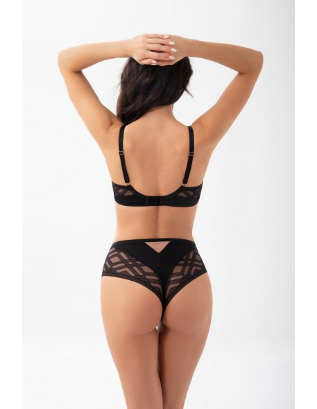 Majtki brazyliany Estelle Gorsenia K899 czarne 