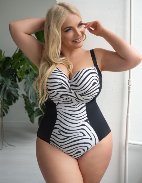 One piece swimsuit soft full cup Krisline Tropea 