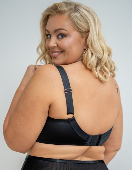 Bra soft full cup Krisline Fortuna black