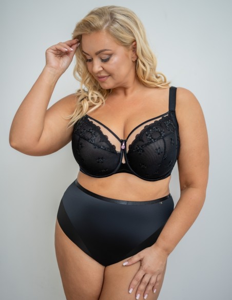 Bra soft full cup Krisline Fortuna black