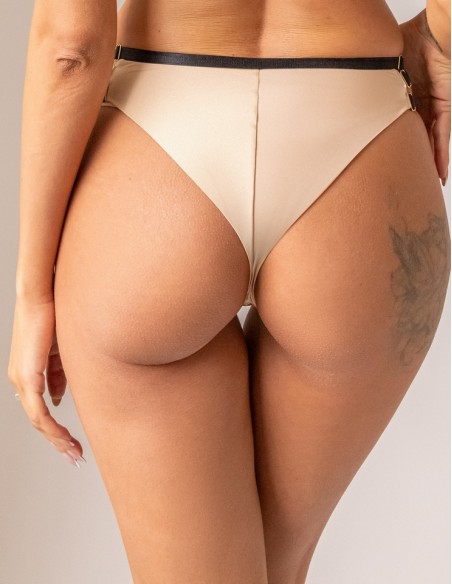 Stringo szorty bikini Krisline Oriental majtki z paskami po bokach