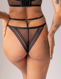 Majtki stringo szorty bikini Krisline Flamenco, koronkowe 2