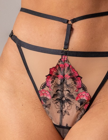 Majtki stringo szorty bikini Krisline Flamenco,...