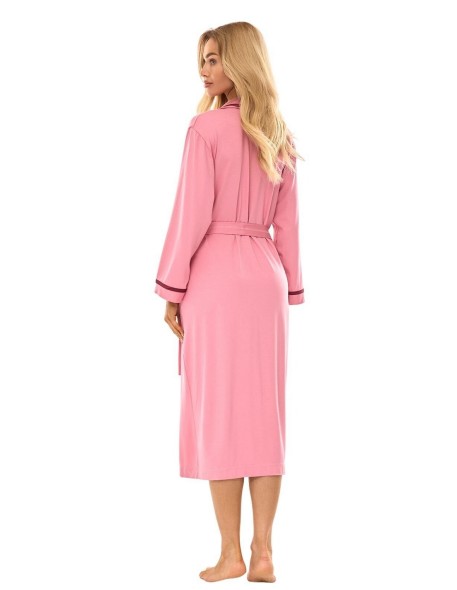 Szlafrok l&l 2506 długi m-2xl wiskoza damski L_L