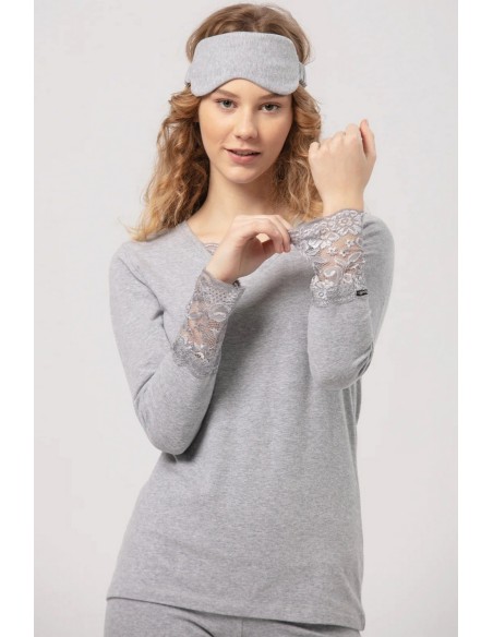 Podkoszulek damski z długim rękawem hot touch Key LVD 729 4 