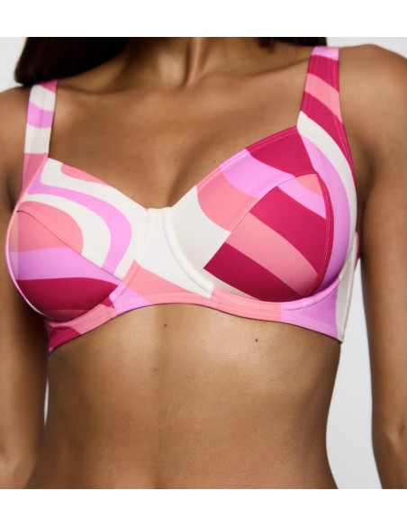 Biustonosz kąpielowy minimizer Triumph Summer Mix & Match W 01 Pt pink