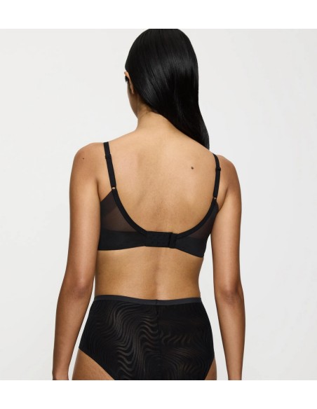 Biustonosz usztywniany Triumph Shape Smart Ellipse P czarny